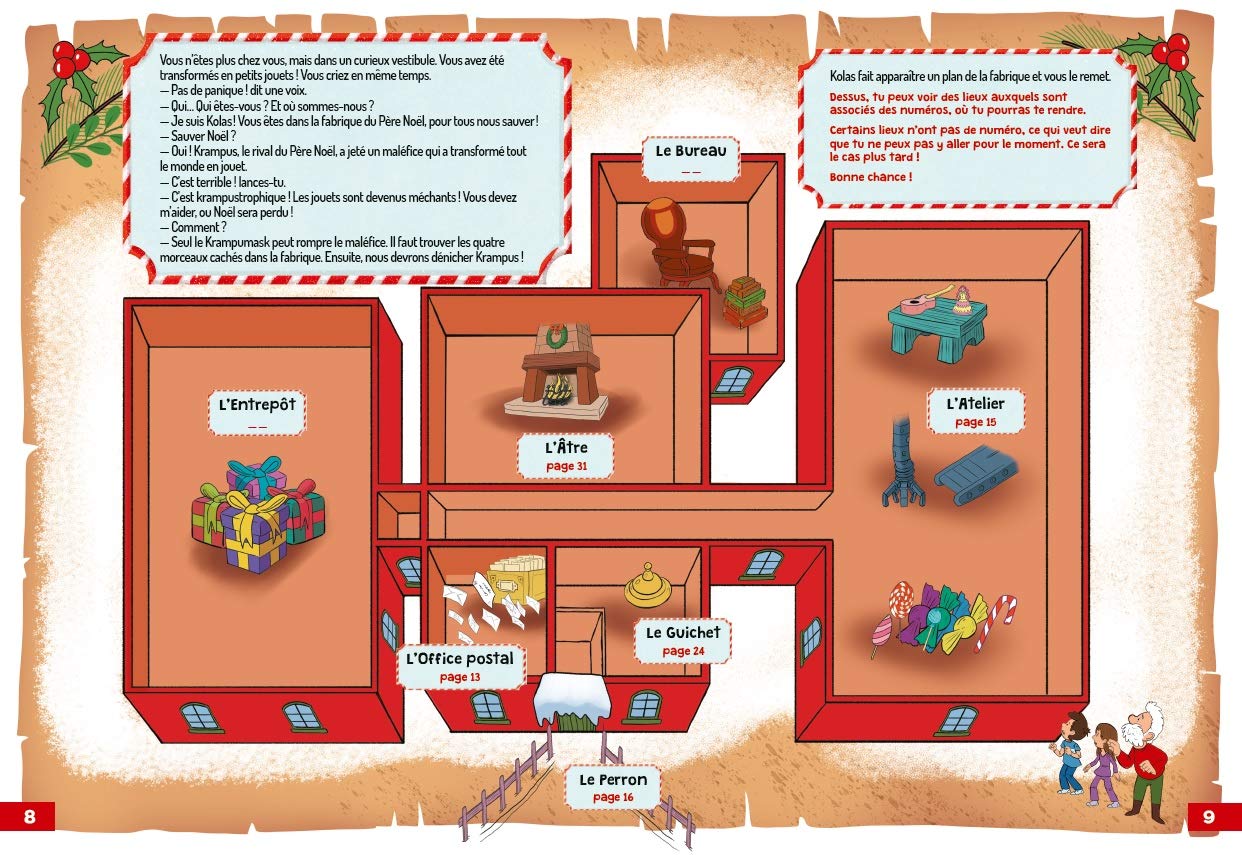 Vivez L Aventure Il Faut Sauver Noel Livres Jeux