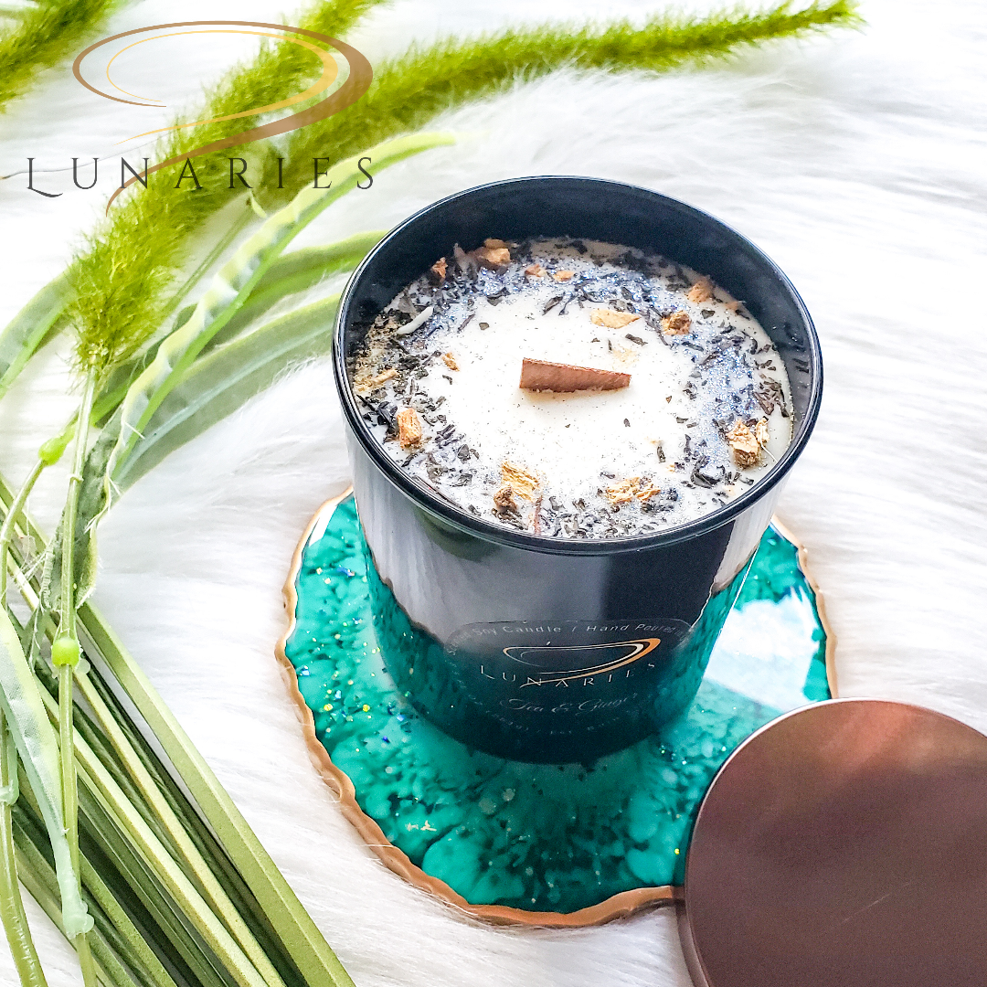 White Tea - Botanical Soy Candle - Image 6