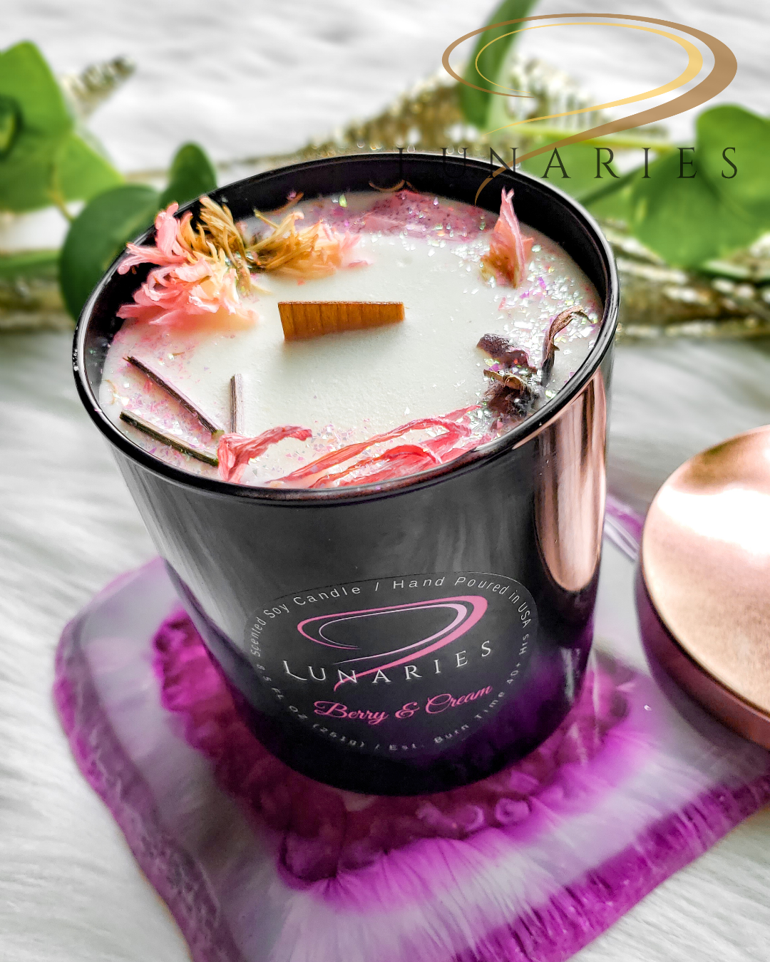 Blossom Musk Botanical Soy Candle - Image 7