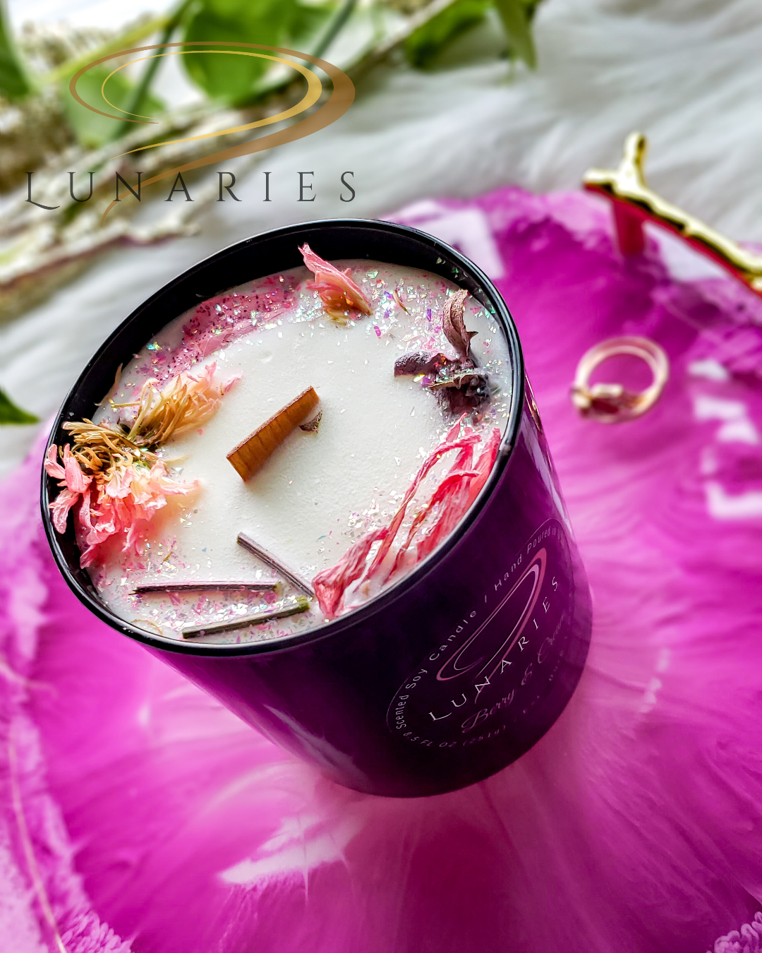 Blossom Musk Botanical Soy Candle - Image 4