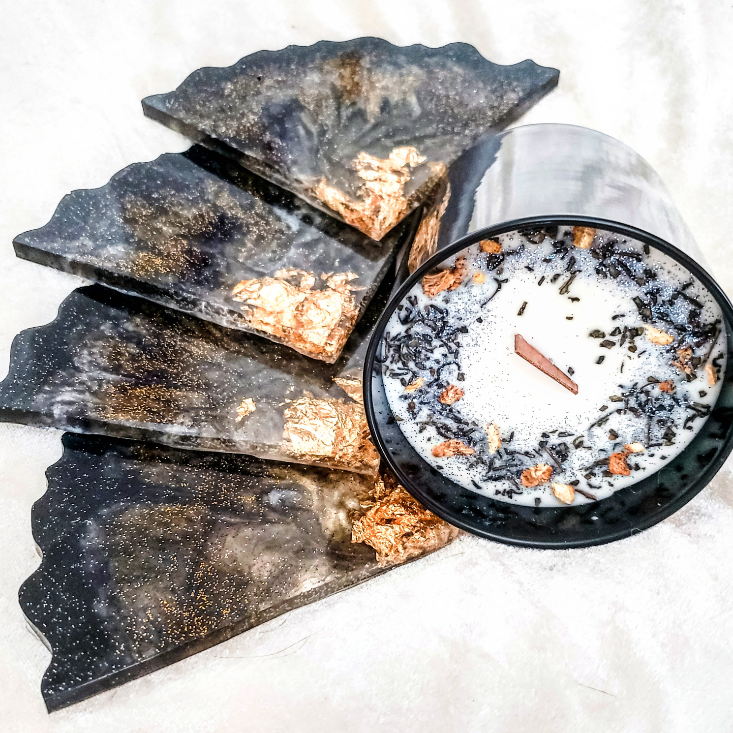 White Tea - Botanical Soy Candle - Image 3
