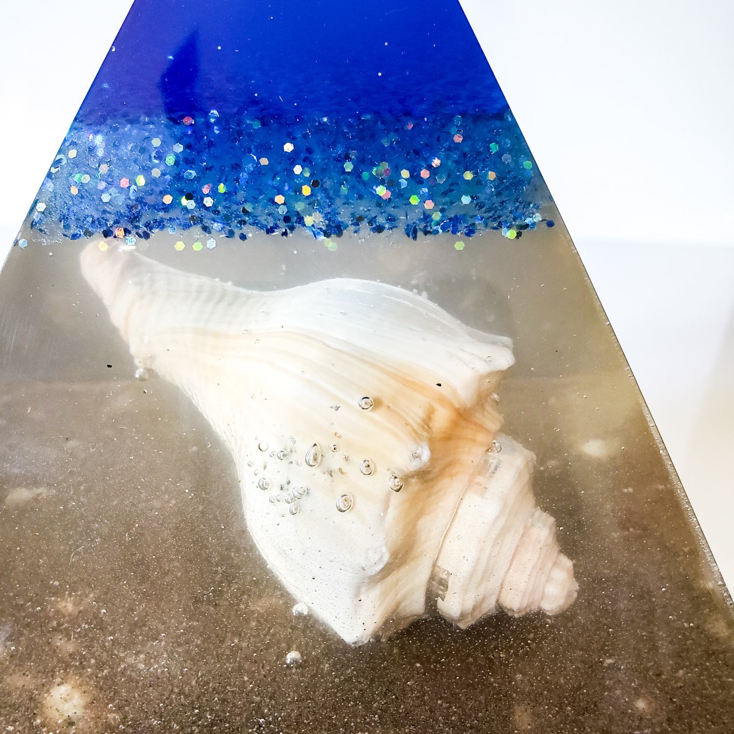 Resin Pyramid Home Accent - Seashell - Image 7