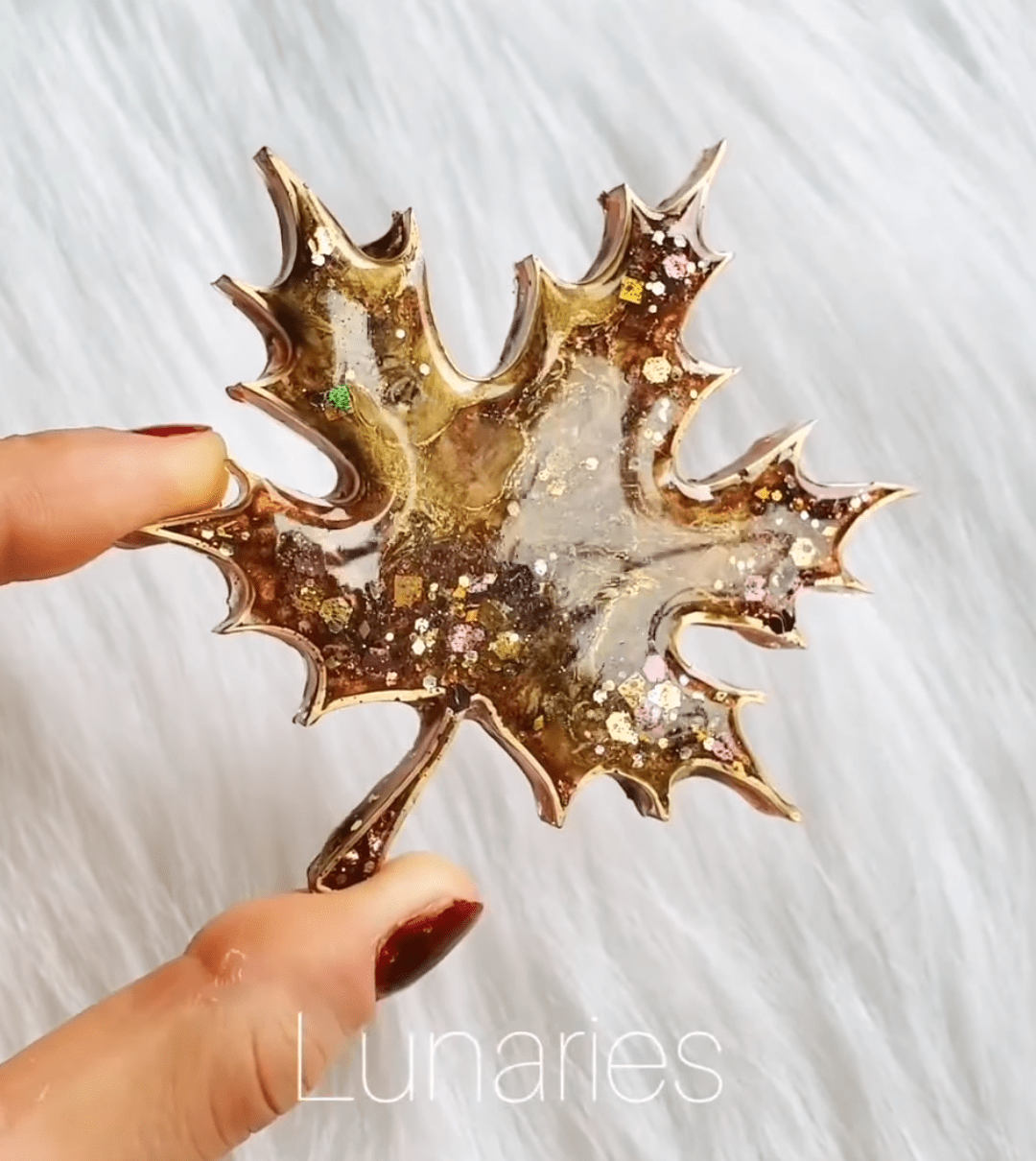 Maple Leaf Magnets - Brown