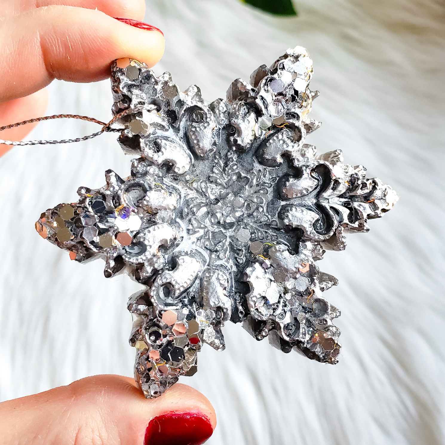 Christmas Ornaments - Silver