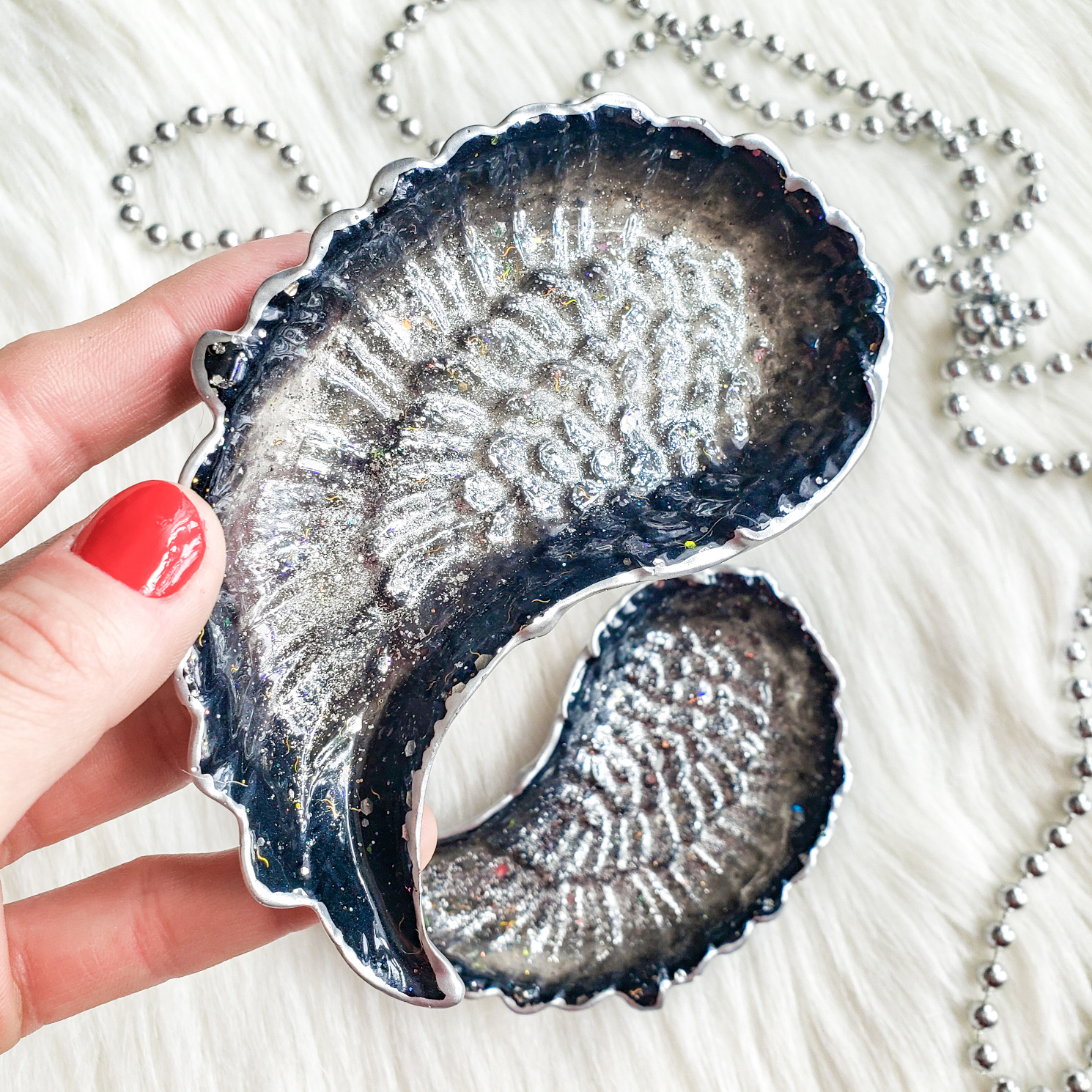 Angel Wings Jewelry Dish - Image 2