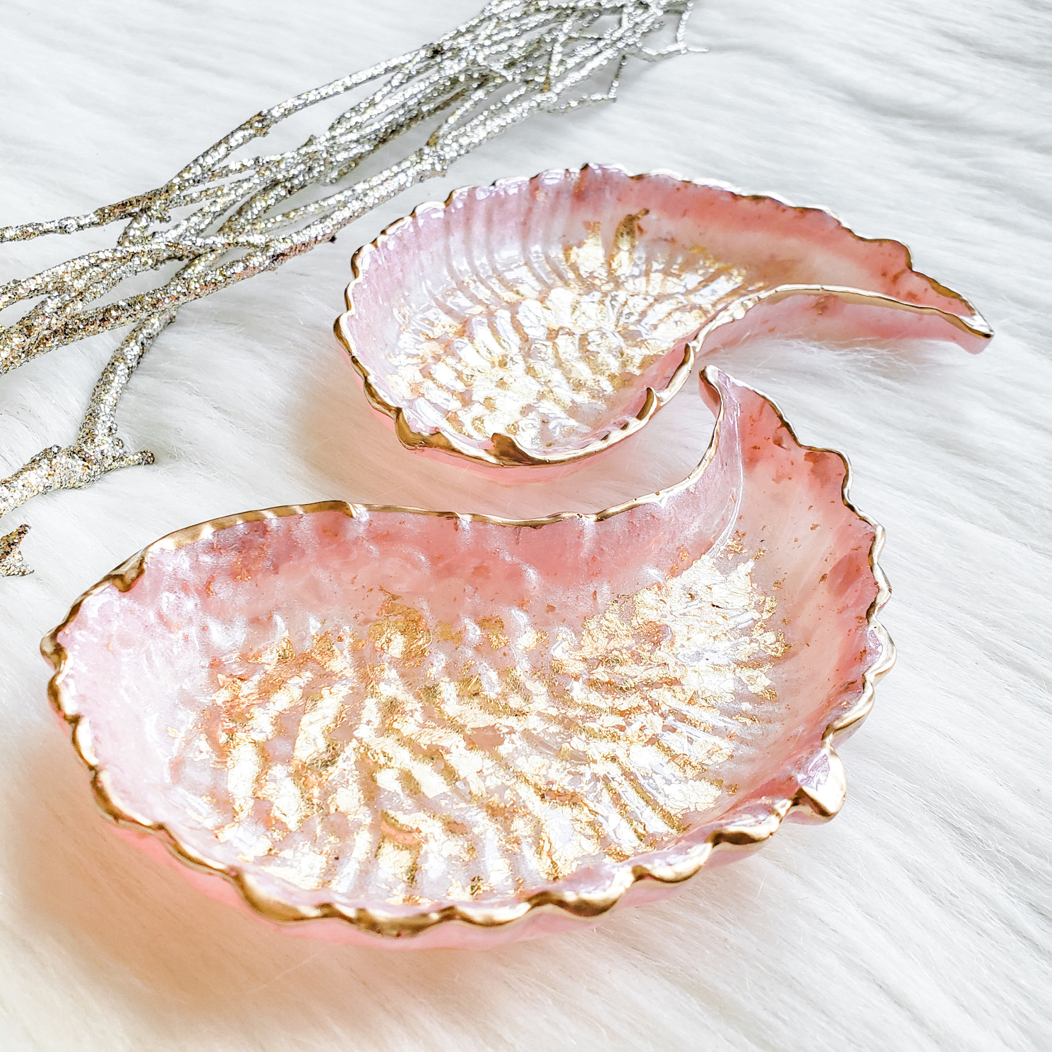 Angel Wings Jewelry Dish Set - Image 2
