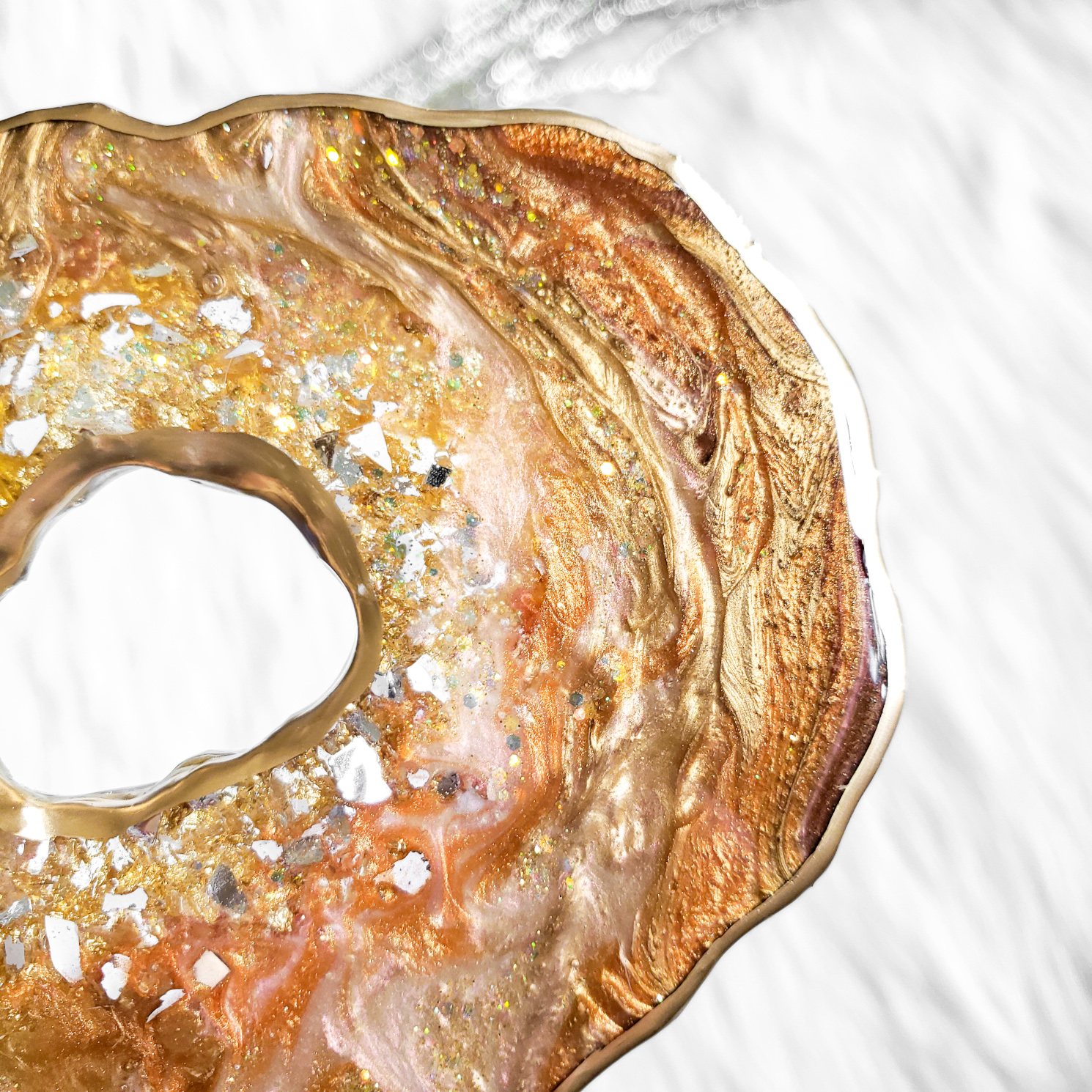 Mini Geode - Copper/Tan - Image 3