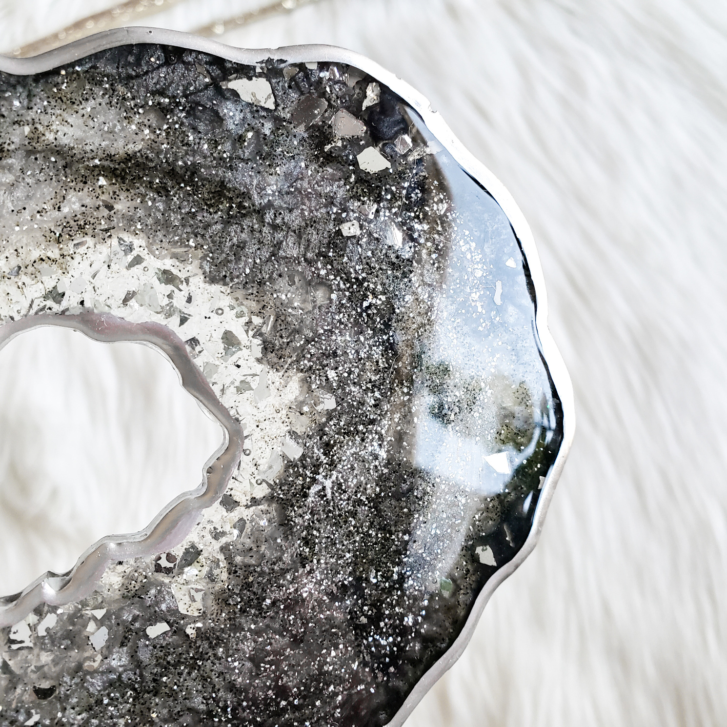 Mini Geode - Silver/Gray - Image 3