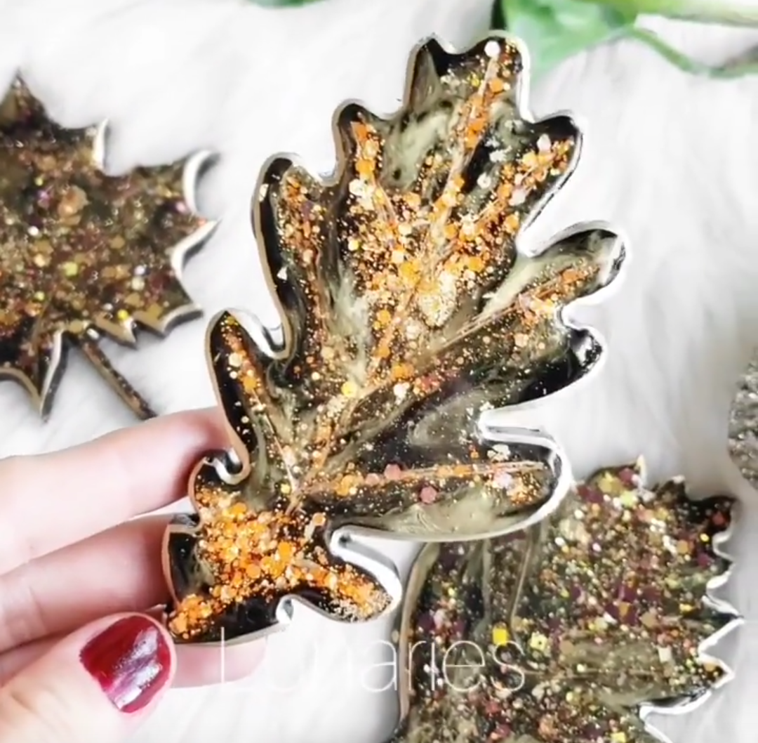 Decorative Leaf / Magnet - Image 2