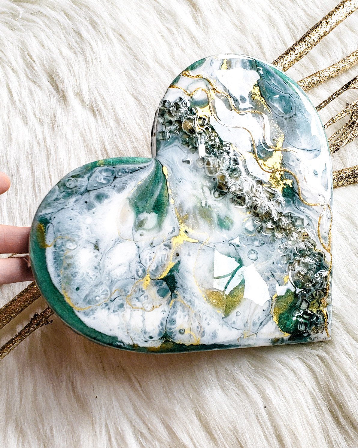 Heart Resin Art - Image 3