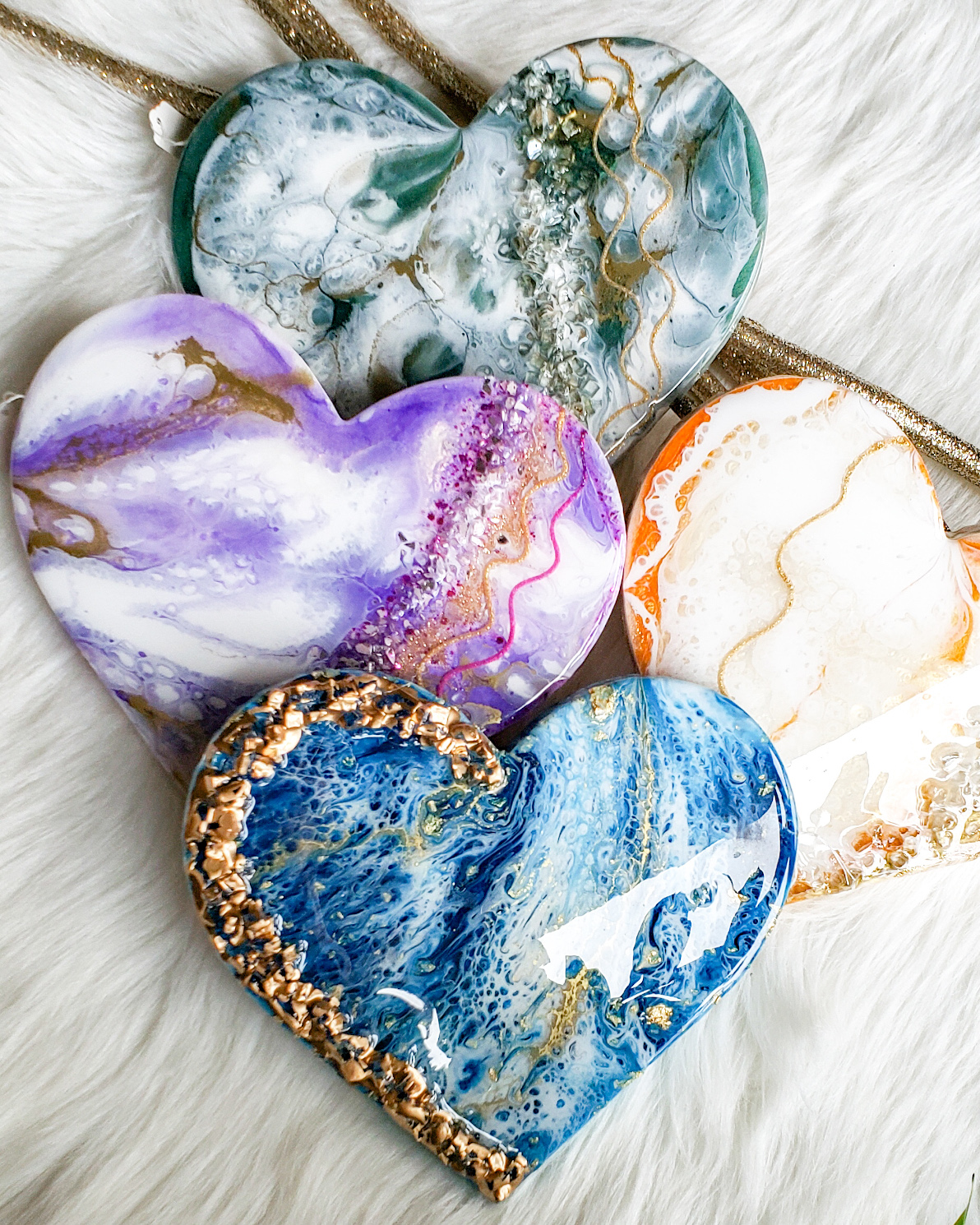 Heart Resin Art - Image 6