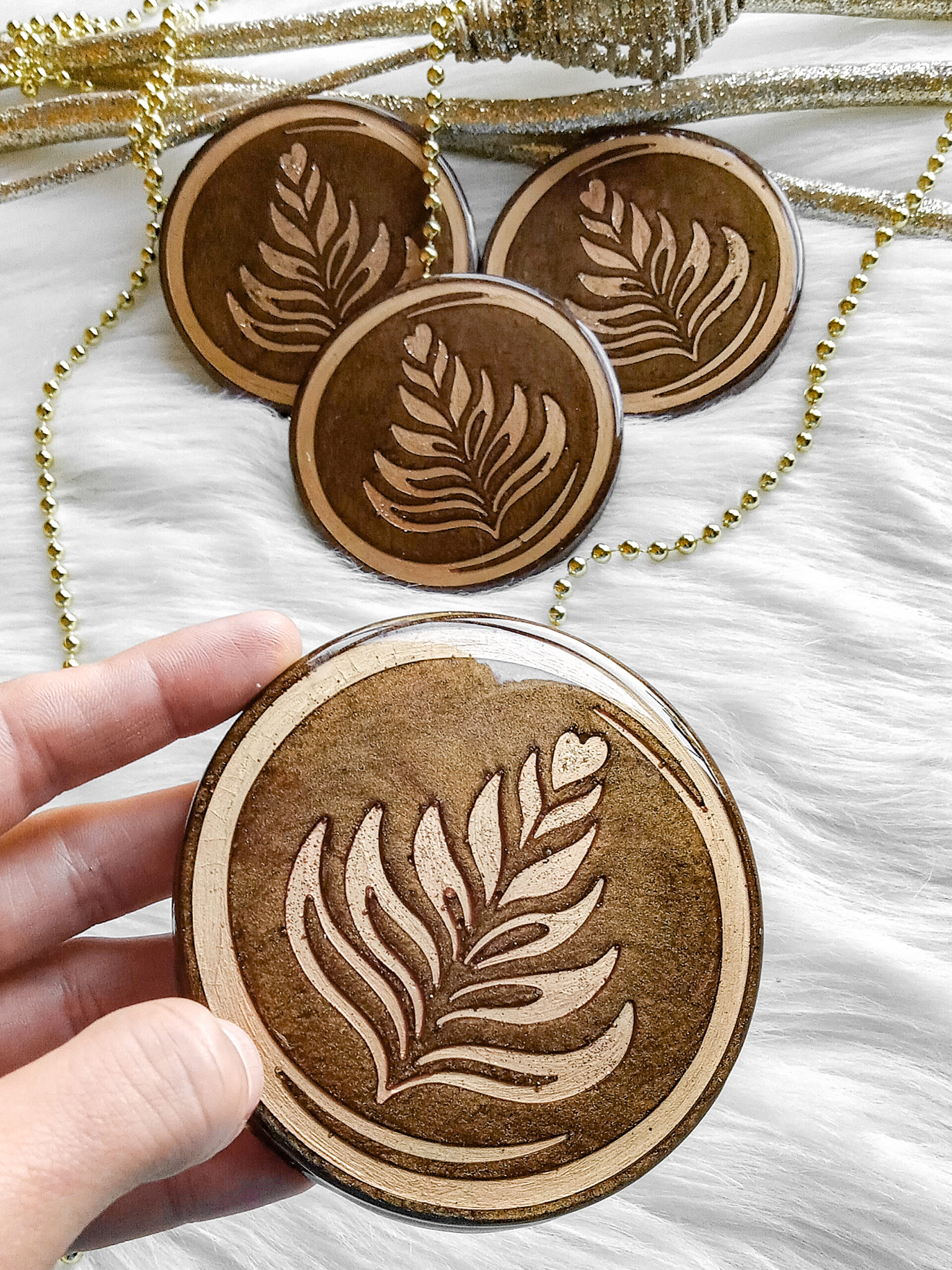 Resin Coasters, Set of 4 or 2 - Image 2