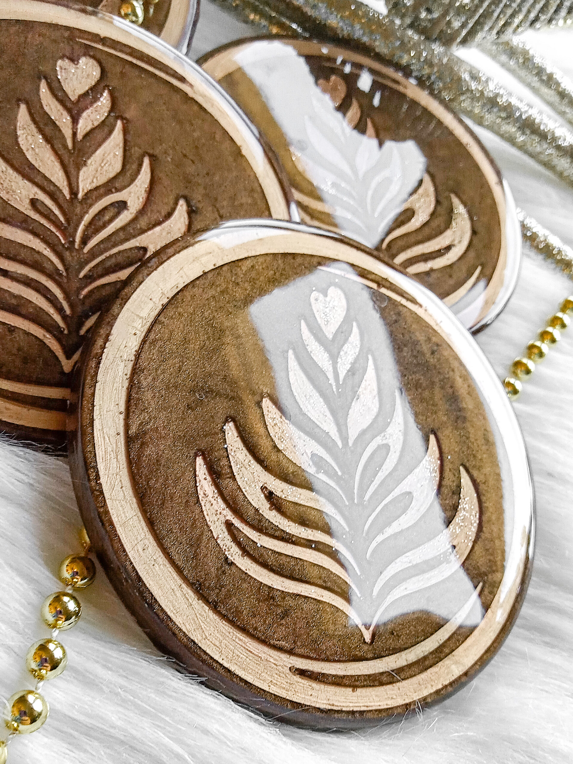 Resin Coasters, Set of 4 or 2 - Image 3