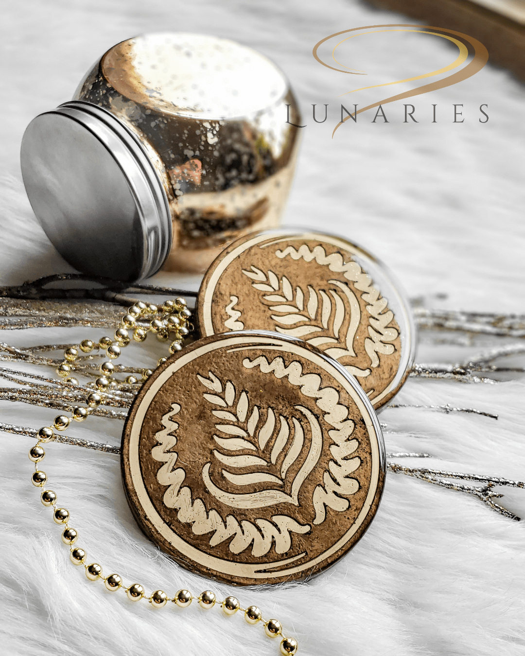 Resin Coasters, Set of 2 - Image 3