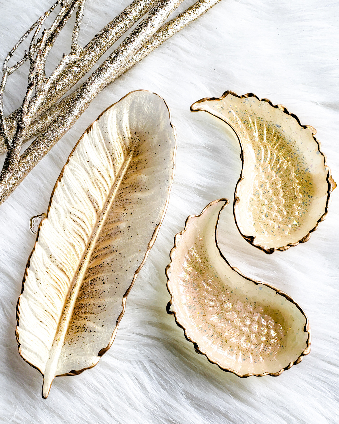 Feather Jewelry Dish - Image 2