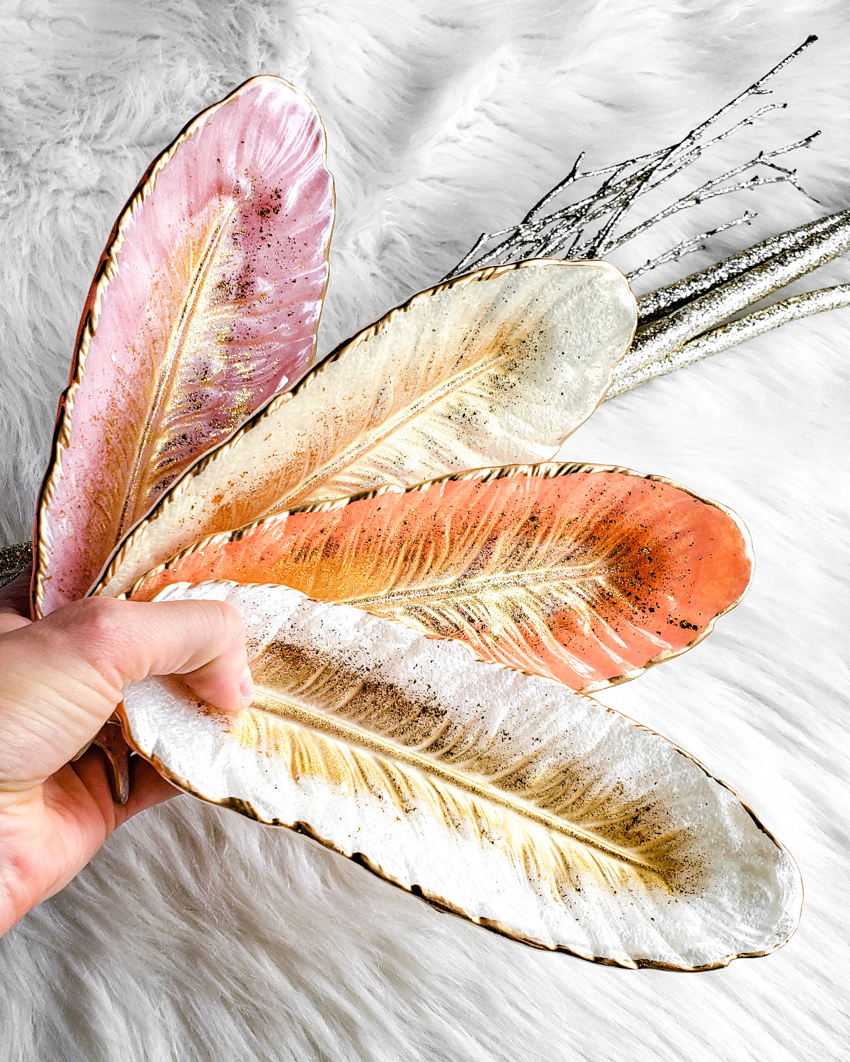 Feather Jewelry Dish - Image 3