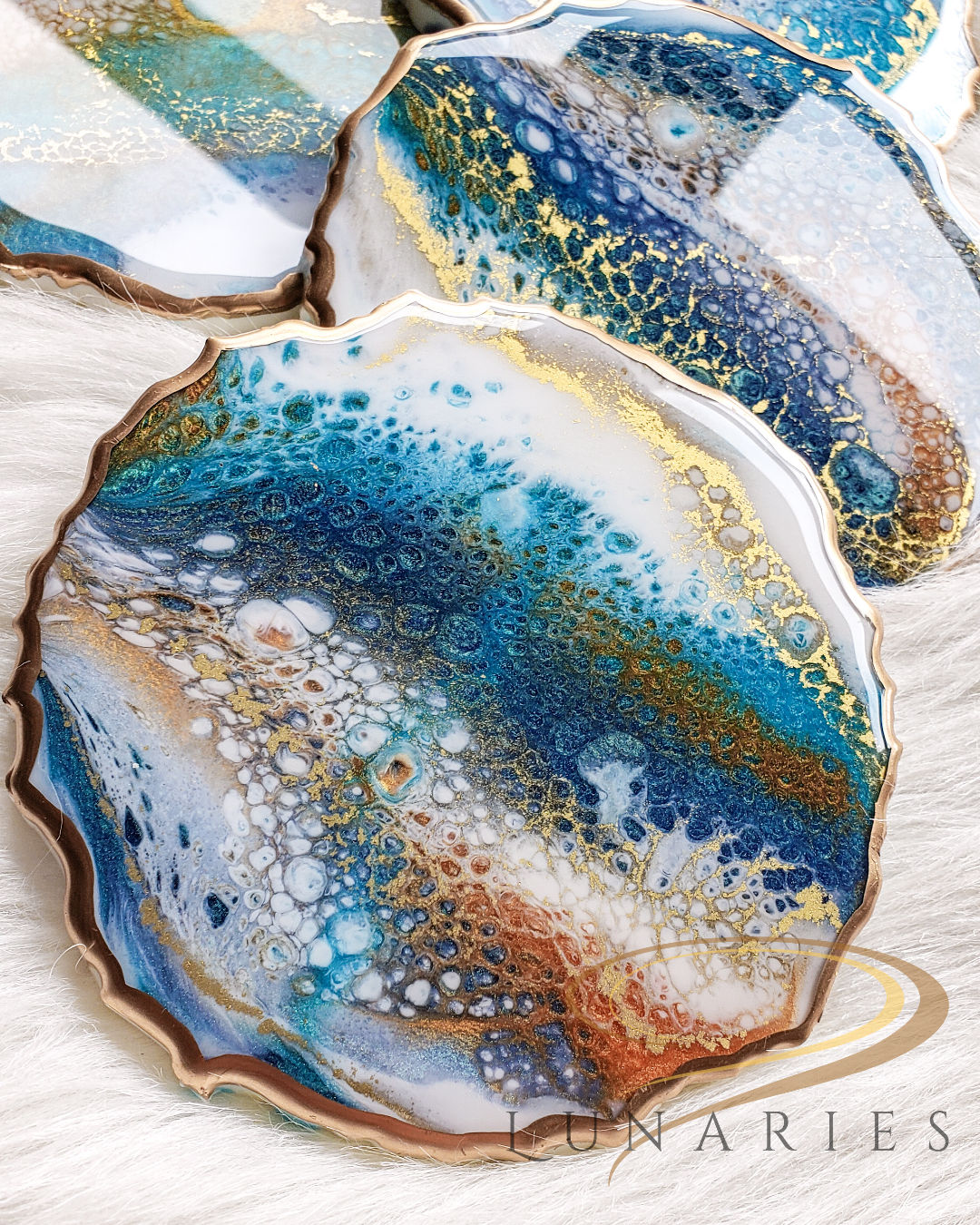 MADE TO ORDER - Charcuterie Board and Coaster Set - Image 4