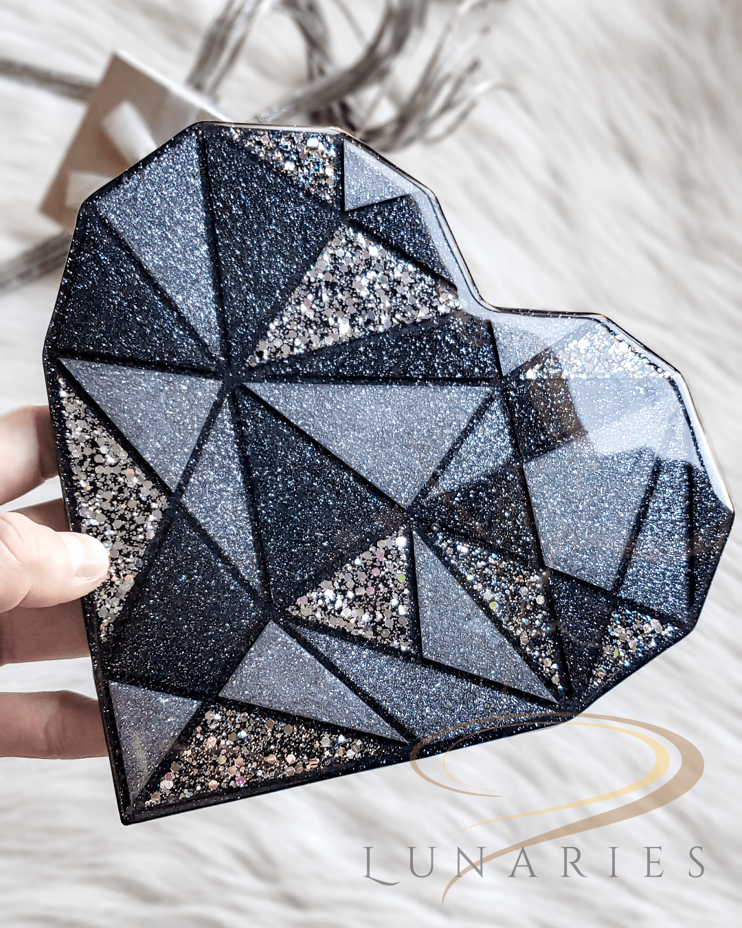 Resin Heart Art
