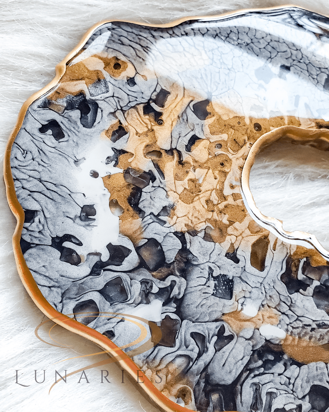 Mini Geode, Candle Coaster - Image 2