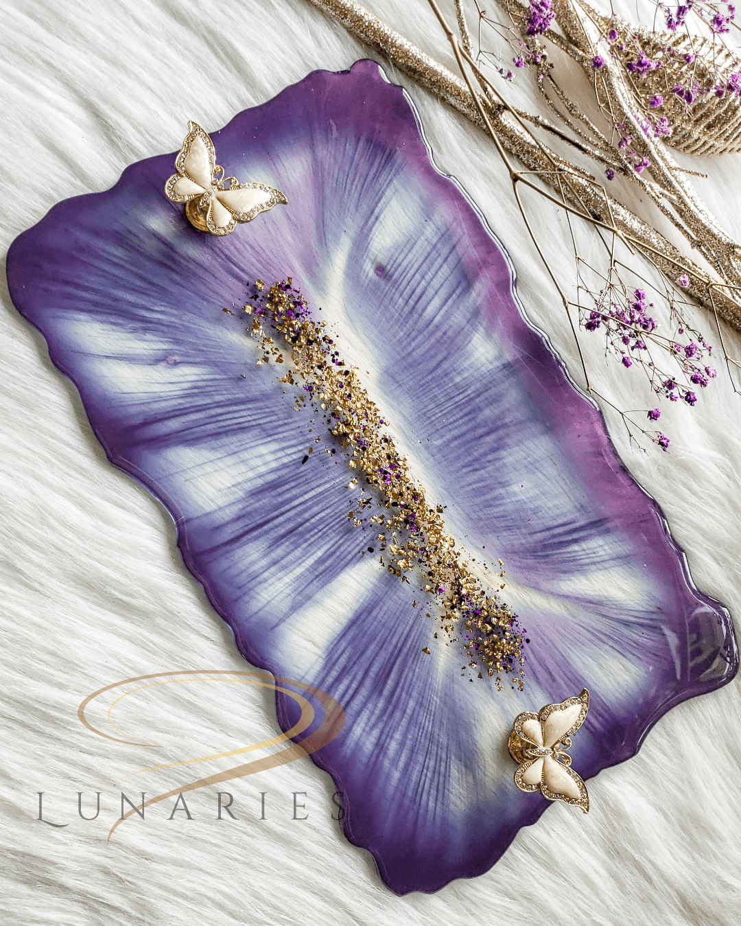 Vanity Tray - Purple - Image 2