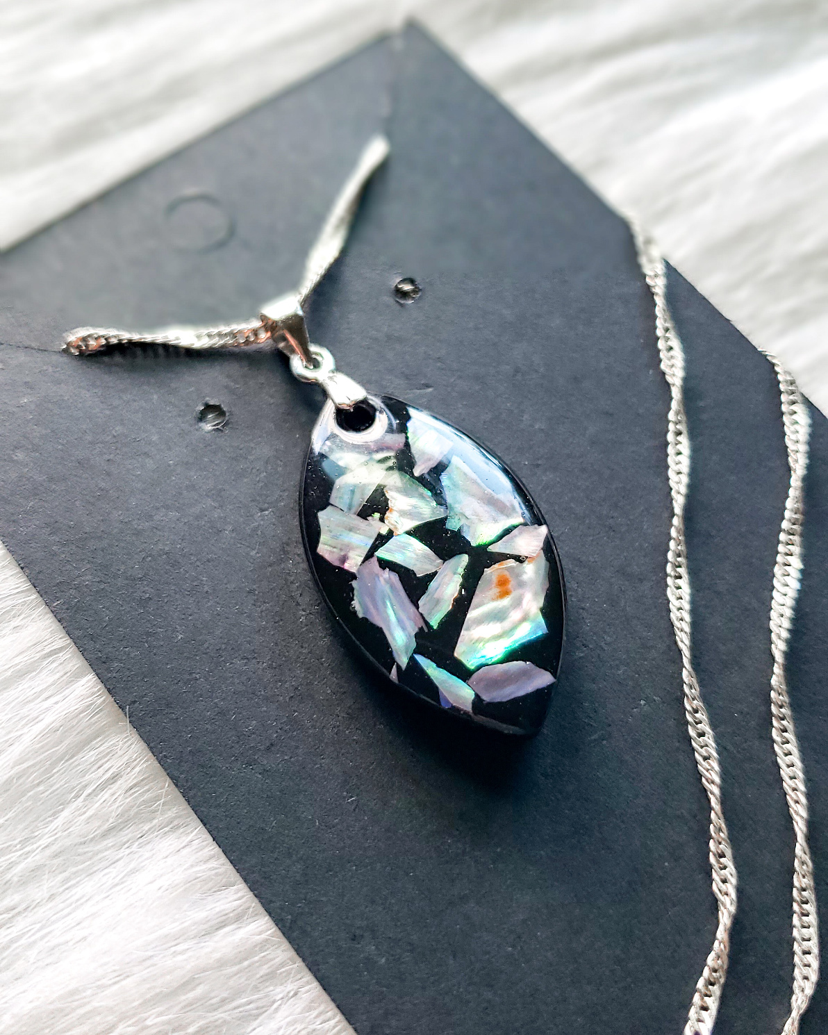 Abalone Black Pendant