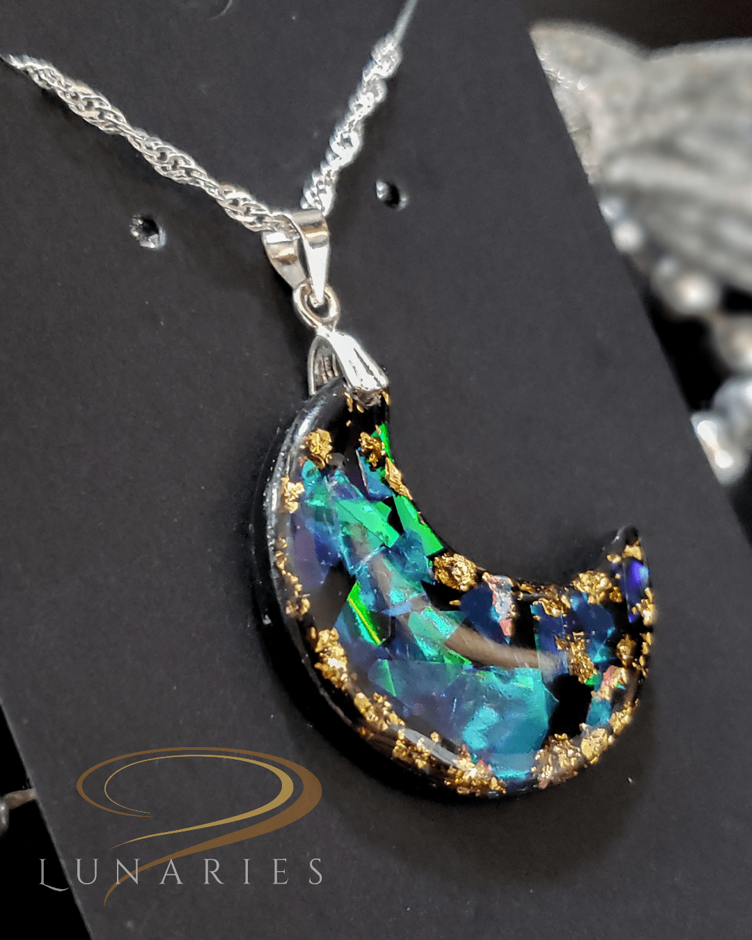 Holographic Moon Pendant - Image 2