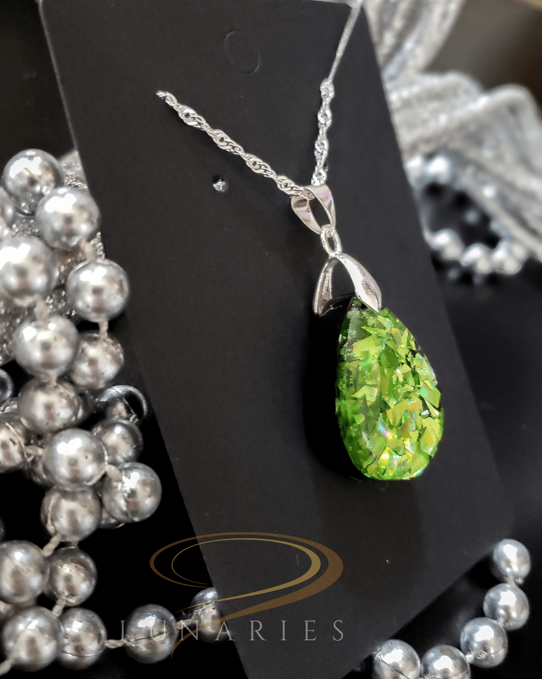 Holographic Teardrop Pendant - Image 3