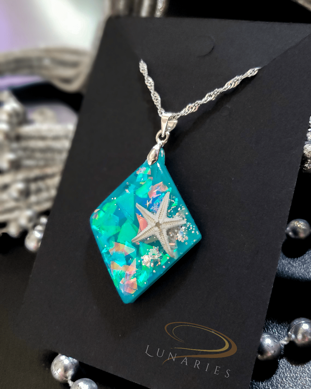 Holographic Starfish Pendant - Image 2