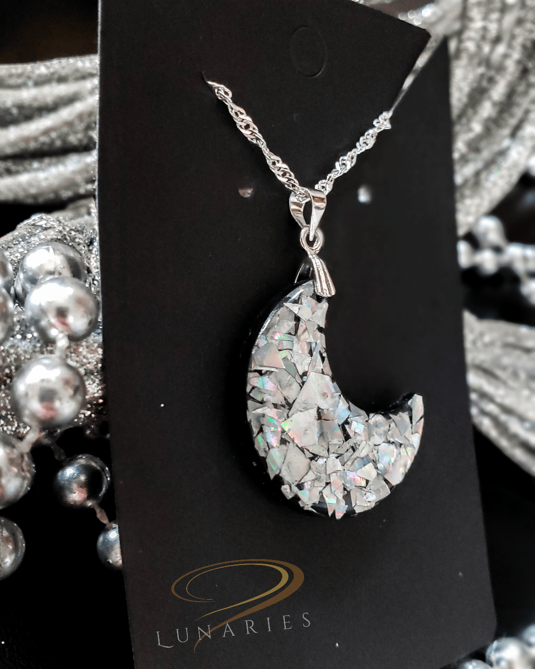 Holographic Moon Pendant - Image 2