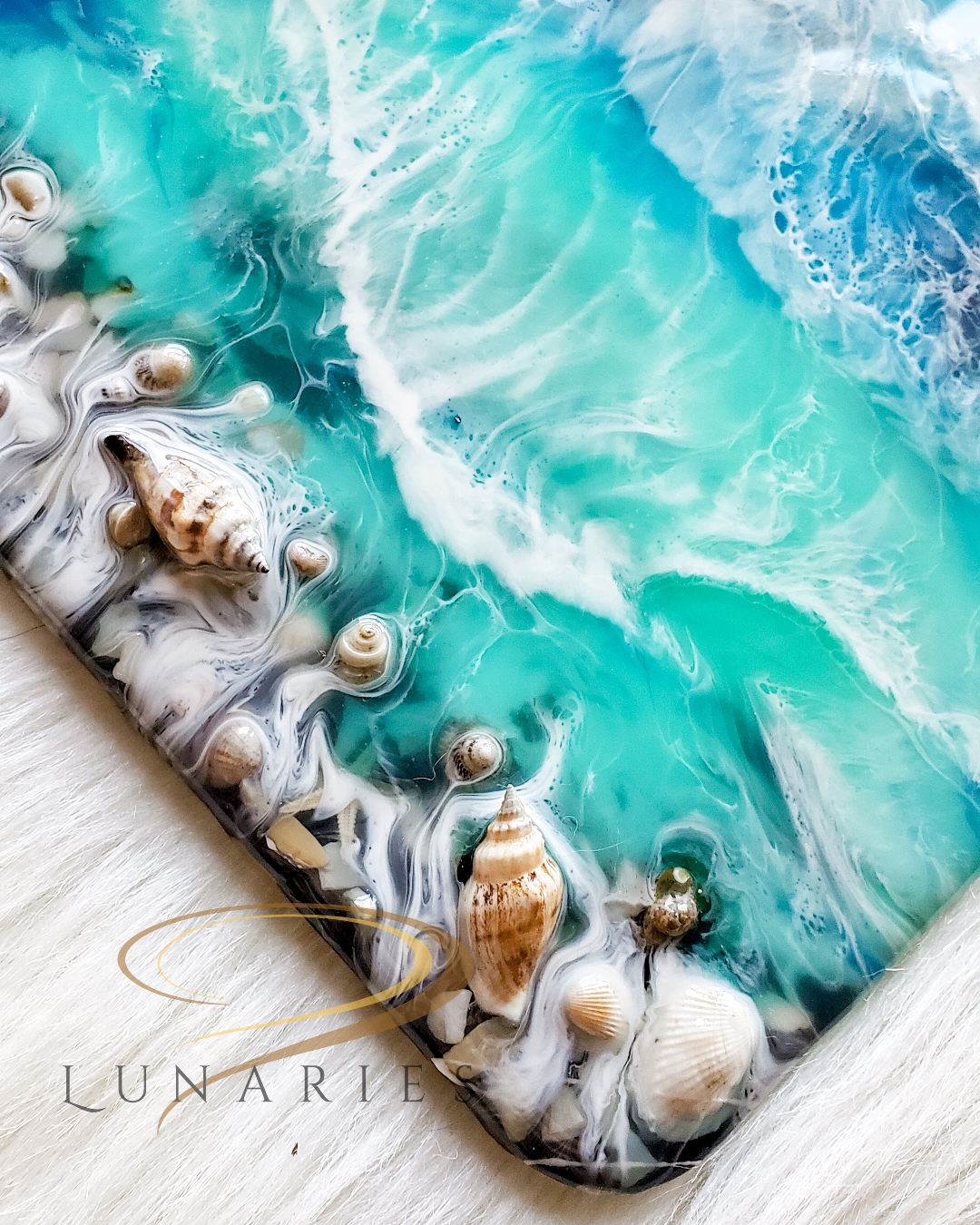 Charcuterie Resin Serving Board - Image 3