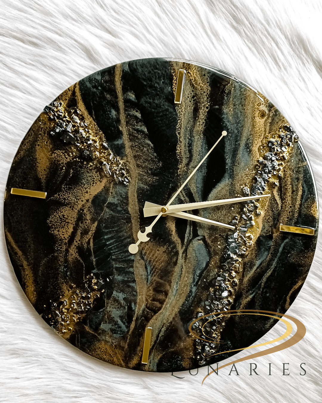 16" Resin Wall Clock