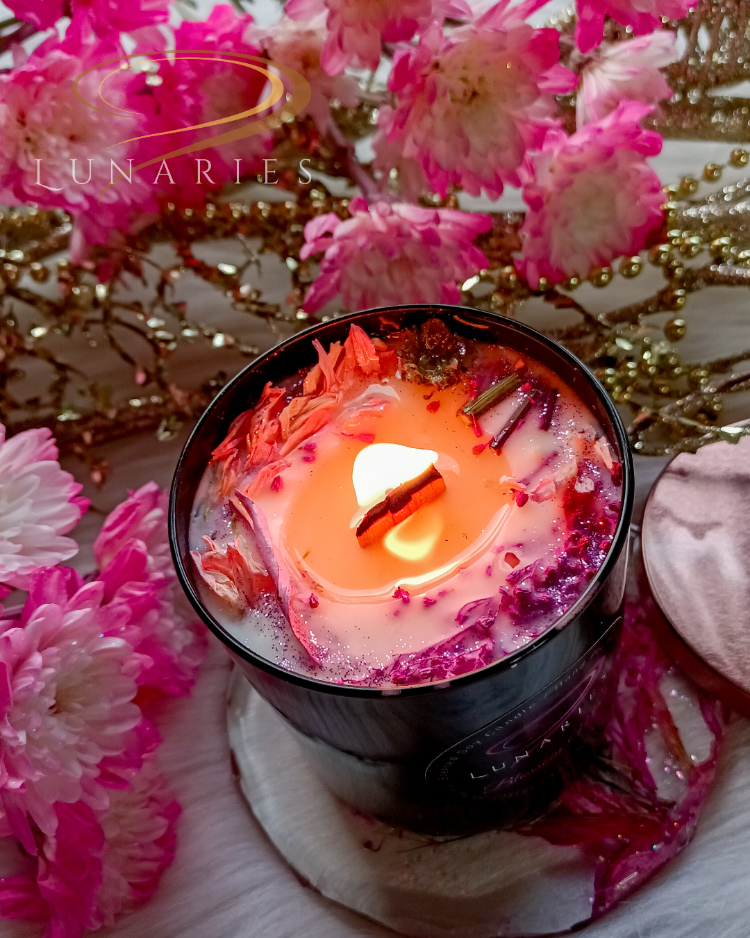 Blossom Musk Botanical Soy Candle - Image 3