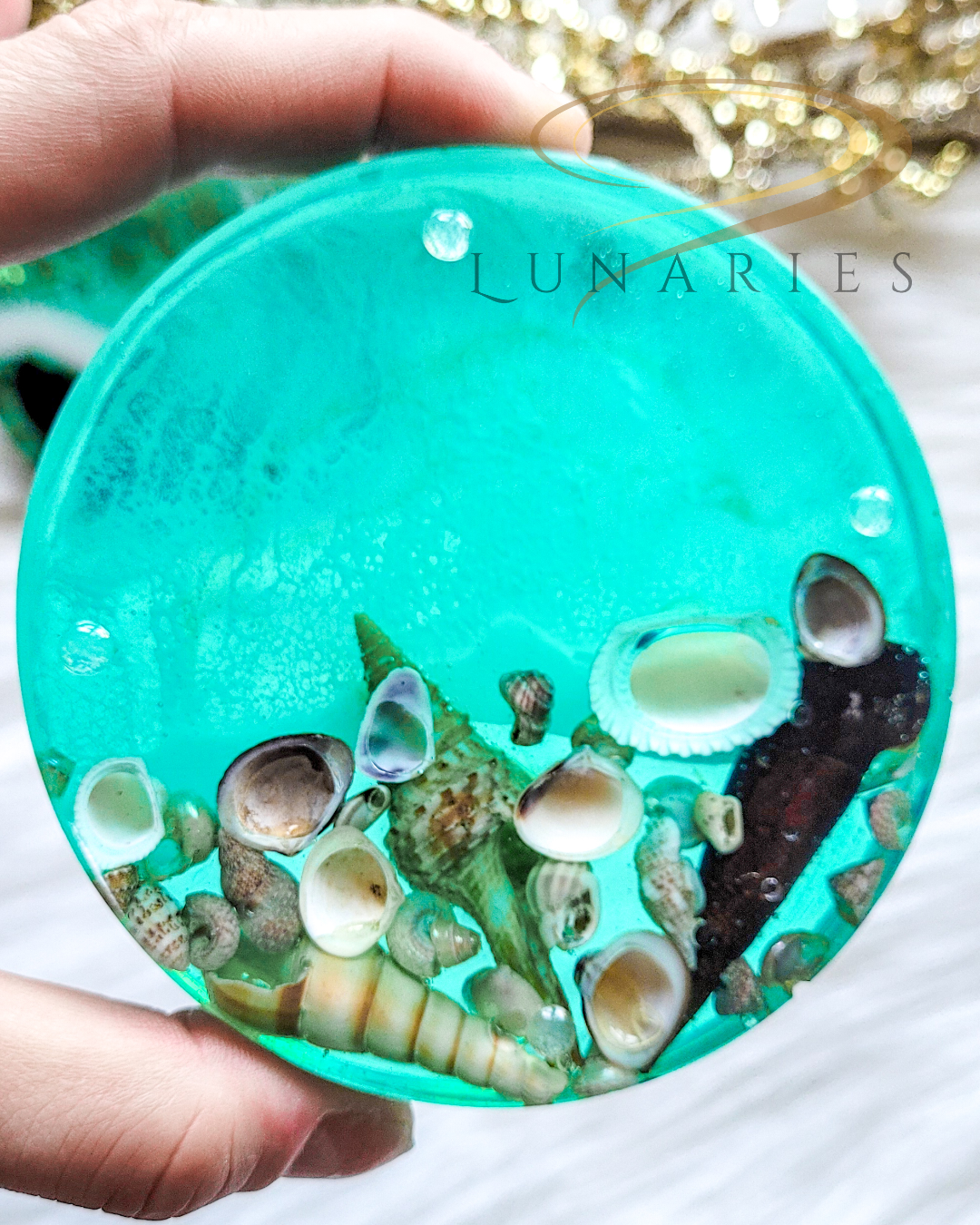 Ocean Coasters with Seashells - Image 7