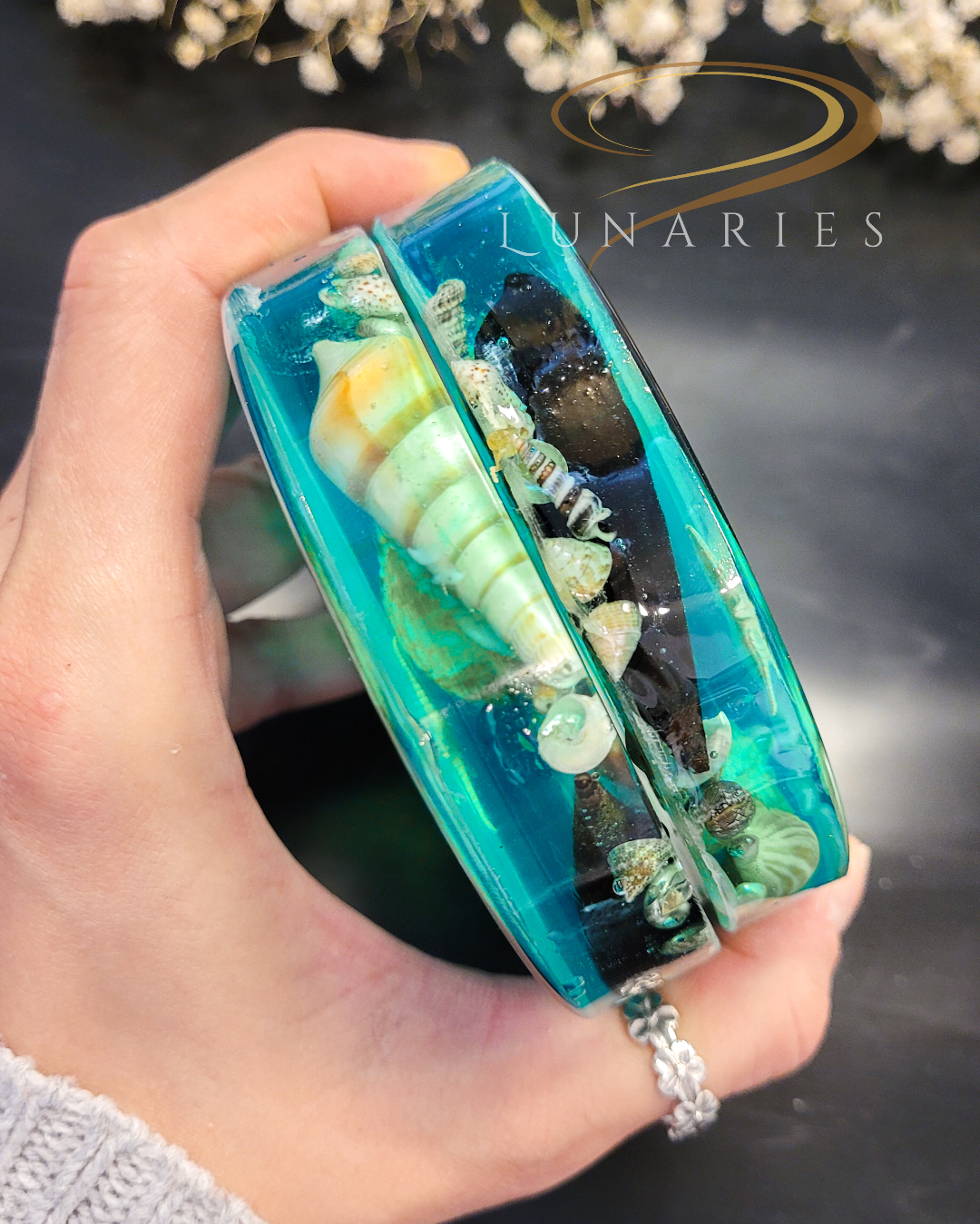 Ocean Coasters with Seashells - Image 6