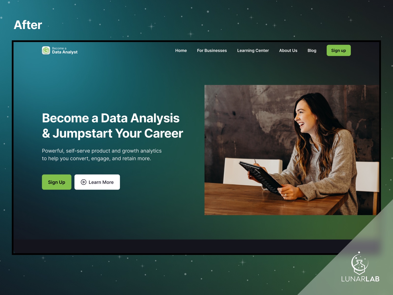 Become a Data Analyst mockups