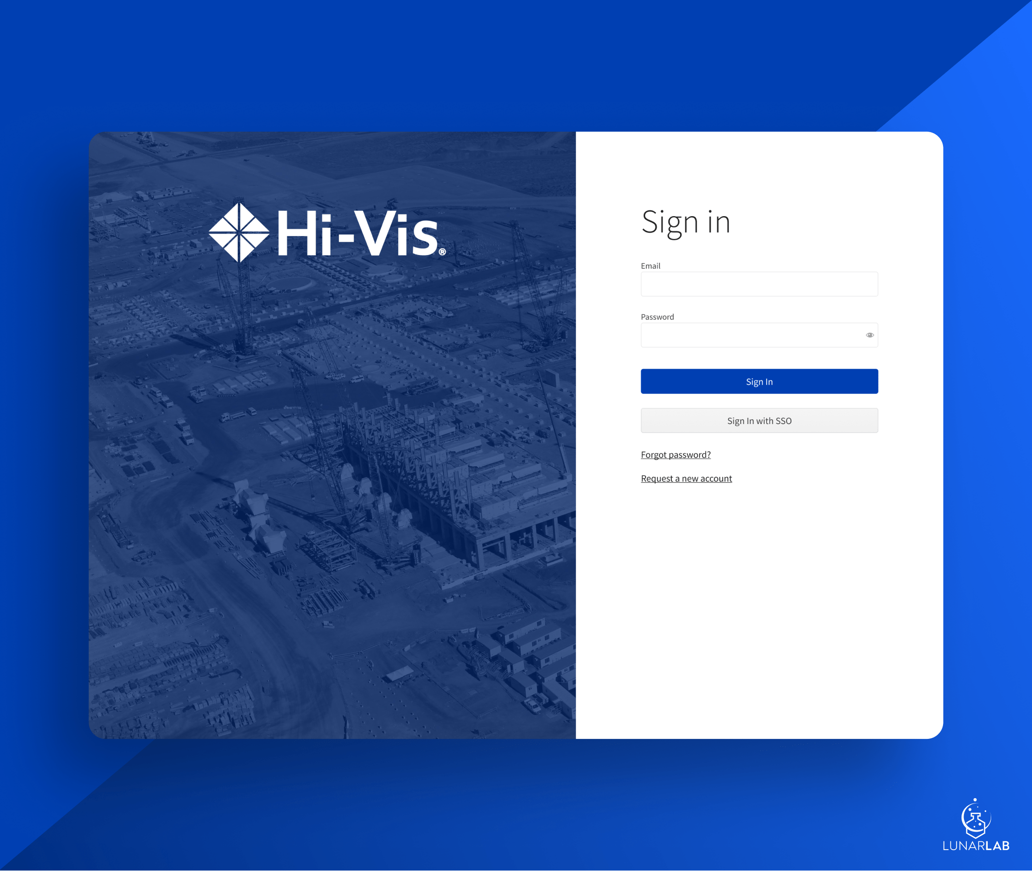 New Hi-Vis UI mockup