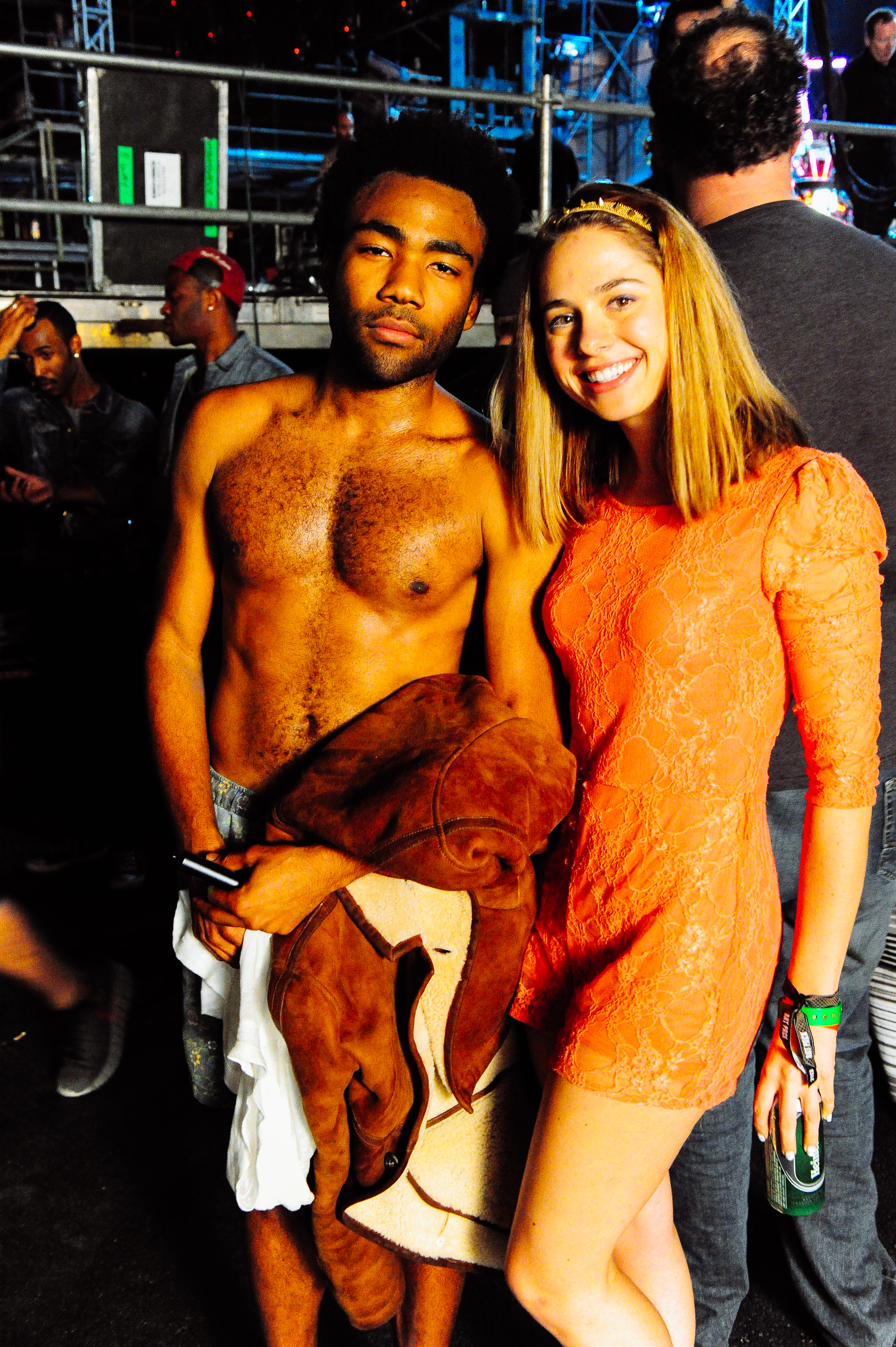 Donald Glover, Sarah Austin