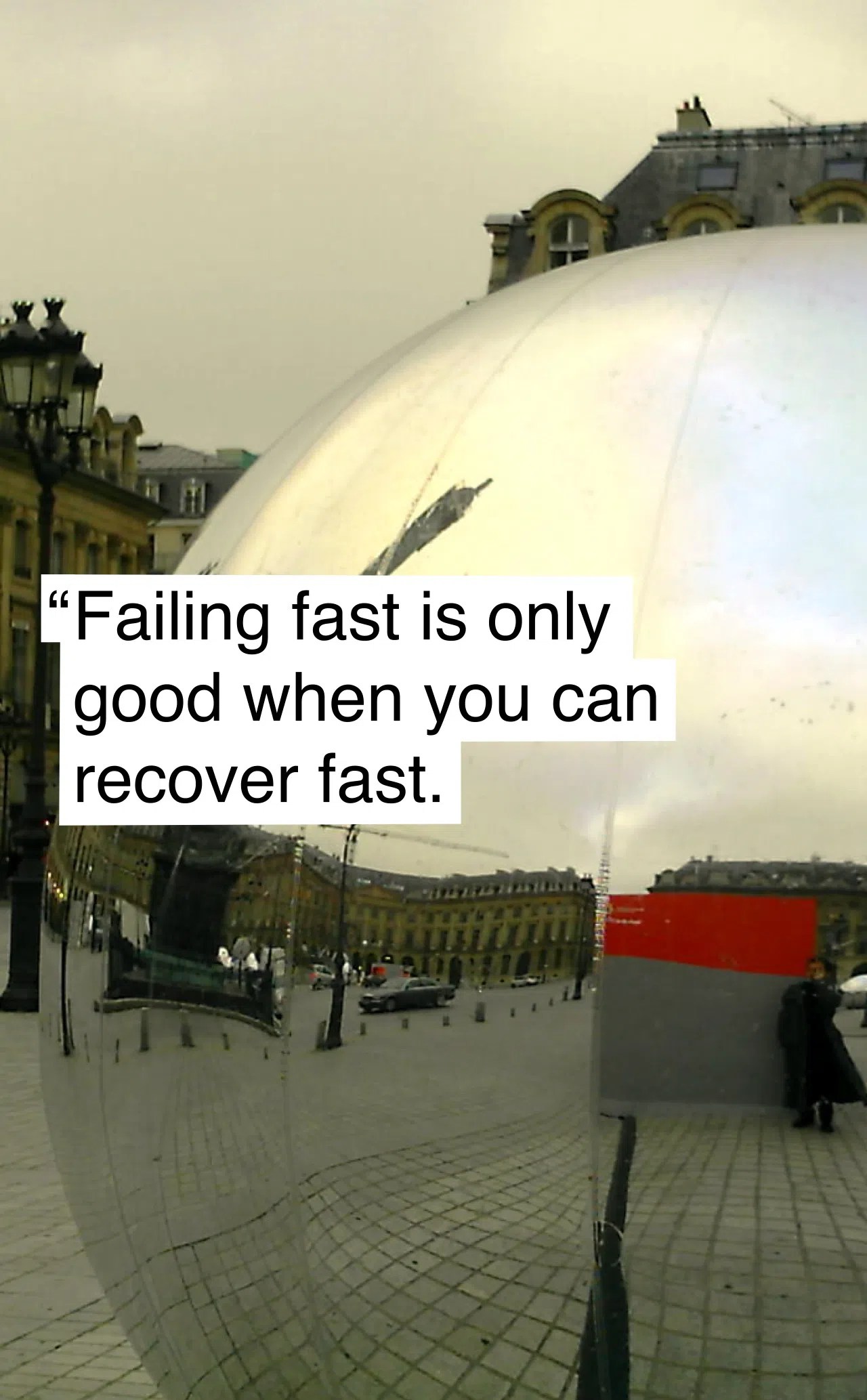 Don't fail fast. Recover fast.