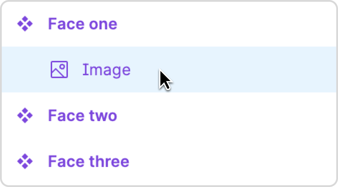 Selecting the Image Figma component