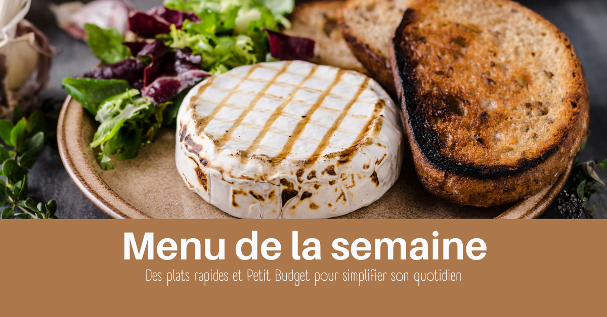 Menu De La Semaine Maman Conome