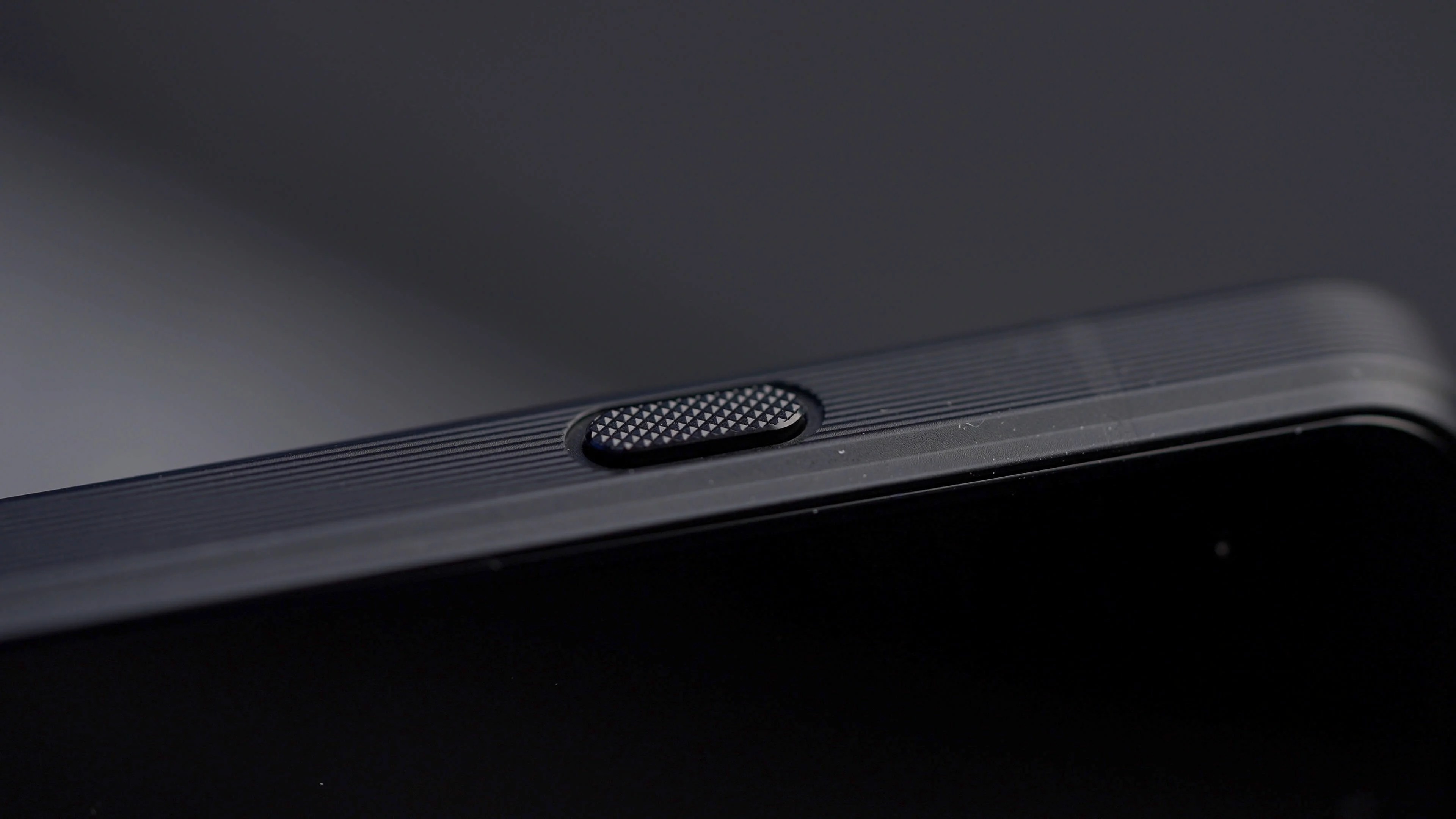 Side button on the black Sony Xperia 1 VI.