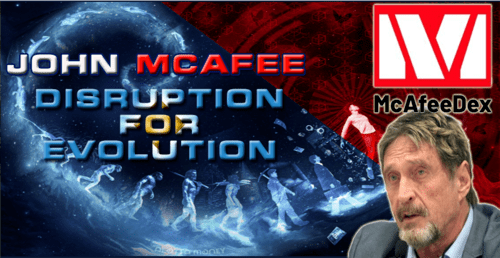 Defiant John McAfee - Disruption For The Sake Of Evolution 1 Defiant John McAfee - Disruption For The Sake Of Evolution 1