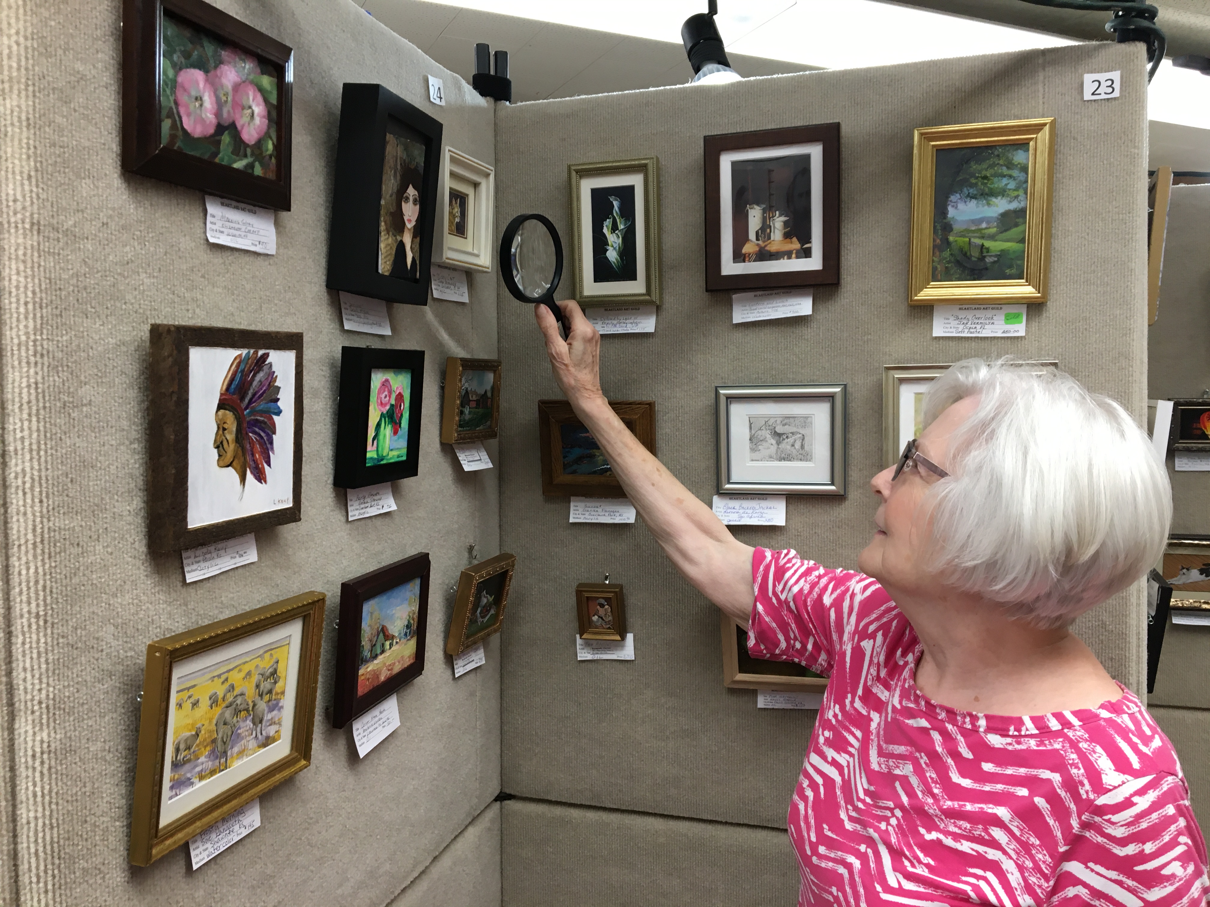 Jewels Of The Art World Miniature Paintings Sculptures Show Brings In Talent From Around The Country