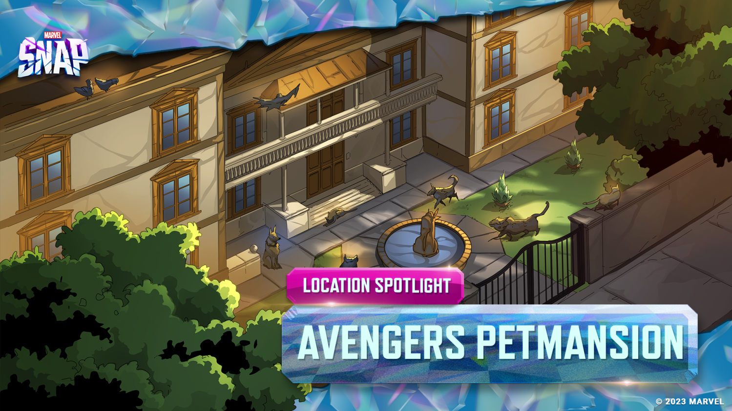 Avengers Pet Mansion Featured Location