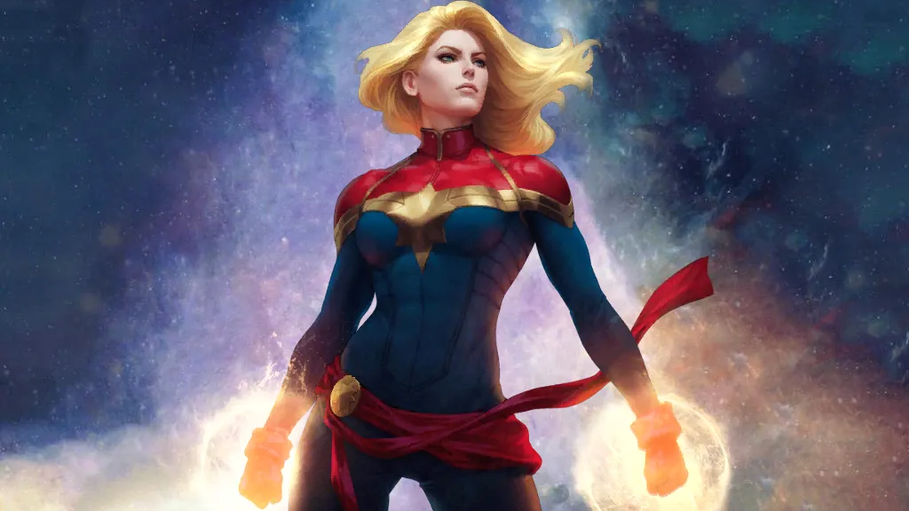 Captain Marvel Artgerm