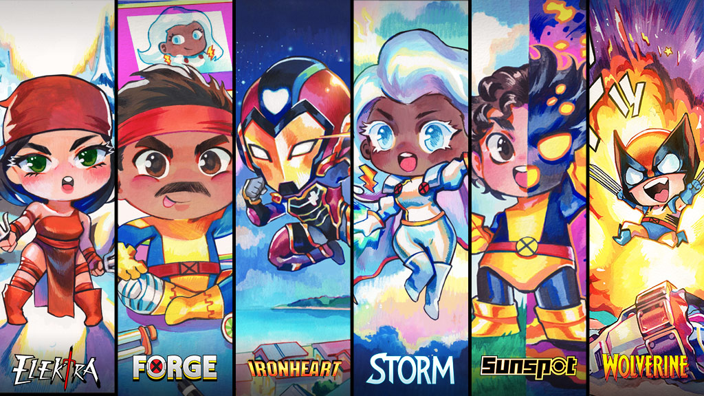 Marvel Snap Chibi Shop Takeover