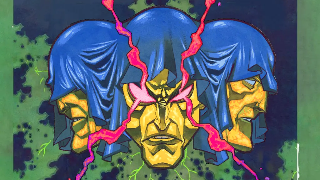 The Living Tribunal Shawn Crystal Inkpulp Variant Art