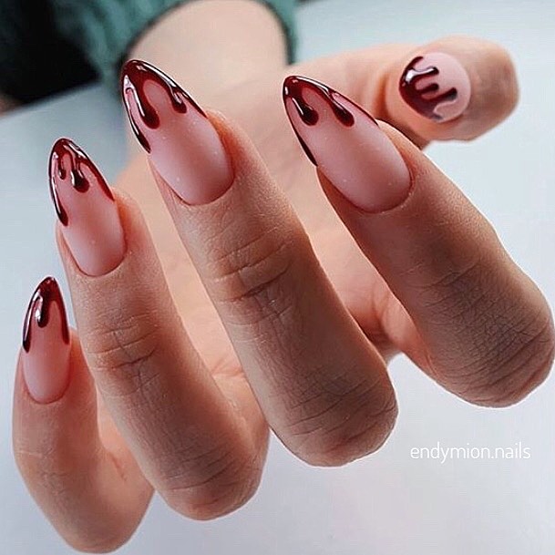 50 Cute And Oh So Spooky Halloween Nail Designs May The Ray