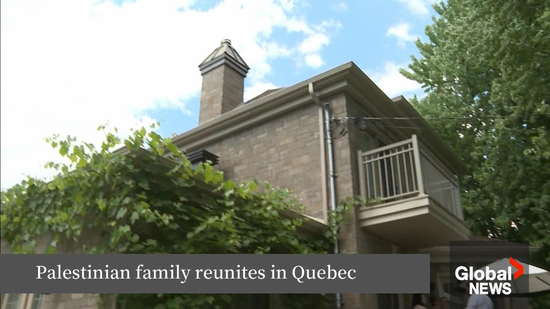 Palestinian man reunited with his family in Quebec City after harrowing escape from Gaza