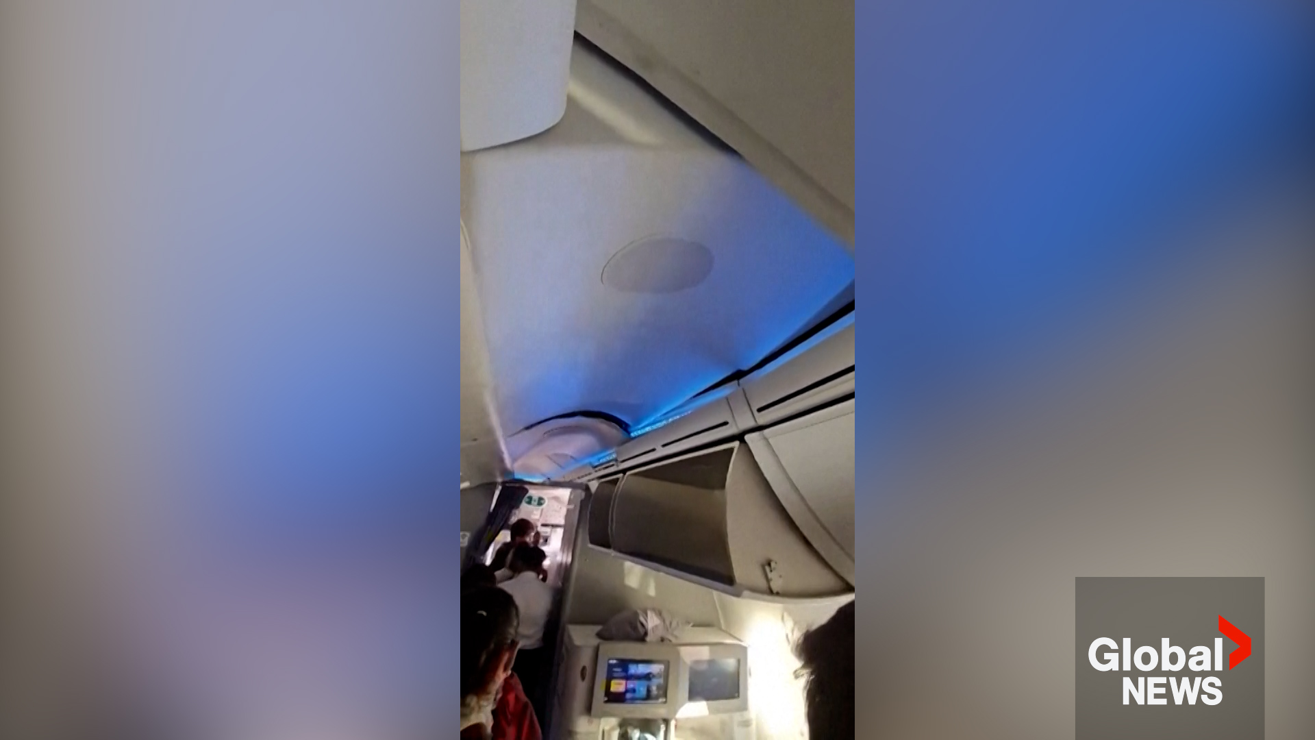 Click to play video 'Severe turbulence injures dozens on Air Europa flight'